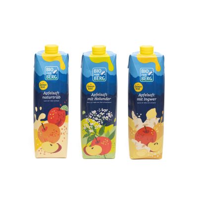 Apfelsaft Trio